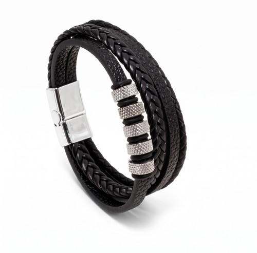 Herren armband schwarz - armband,
