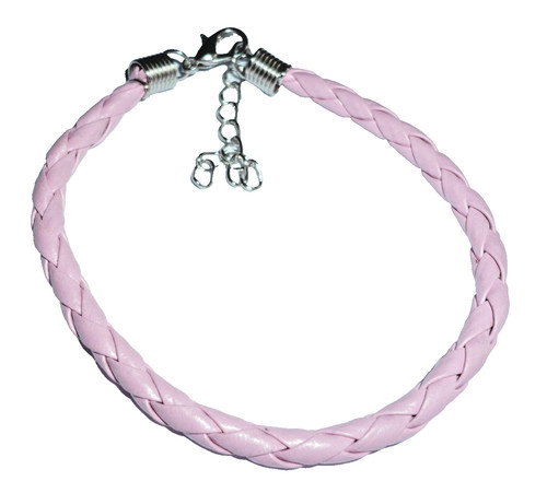 Geflochten armband rosa - geflochten, 24