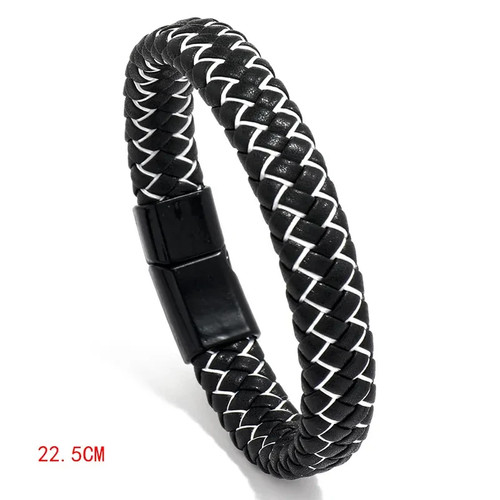 Lederarmband farbig gezackt - lederarmband,