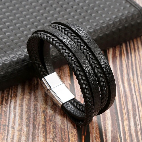 Herren leder armband - leder, schmuck