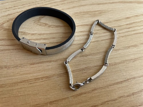 Stück armband silber und - 2,