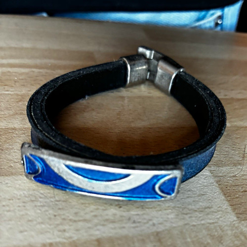 Leder-Manschettenarmband