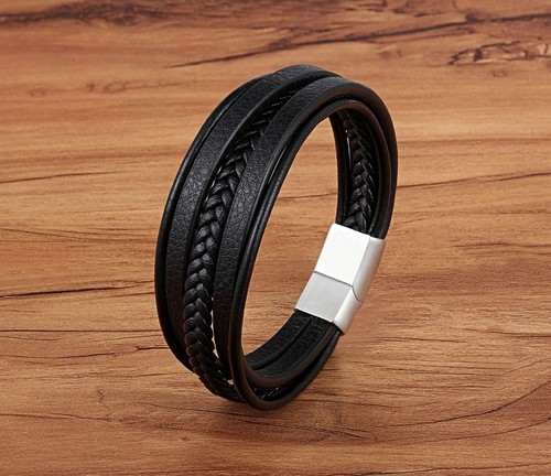 Deluxe leder armband wickel - deluxe,