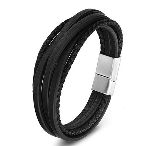 Deluxe leder armband wickel - deluxe, leder-armband