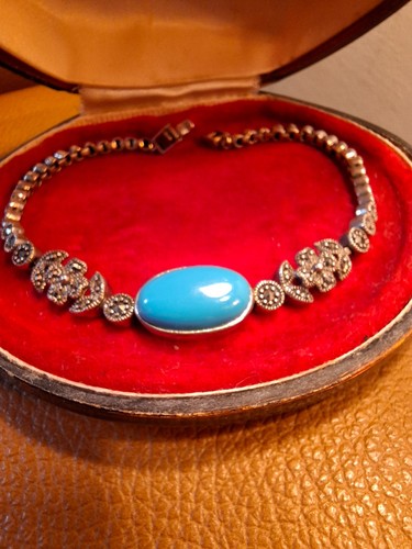 Vintage 925 silber armband mit - 925,