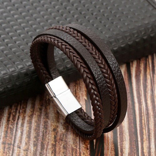 Herren leder armband schmuck - leder,