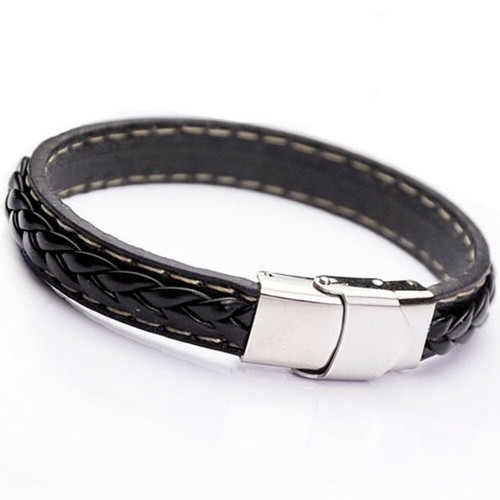 Kunstleder herrenarmband - kunstleder,