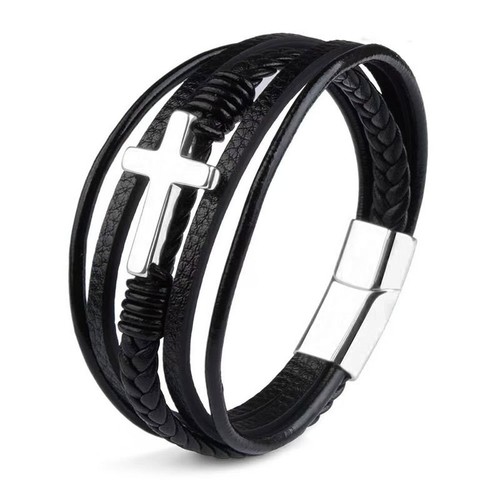 Leder armband herren - armband,