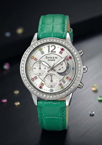 Casio sheen damenuhr quarz - sheen,