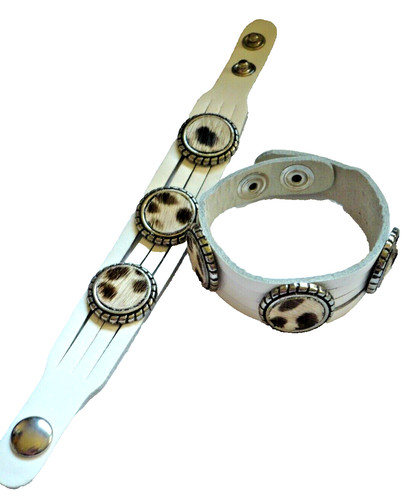 Echt leder armband - 1,