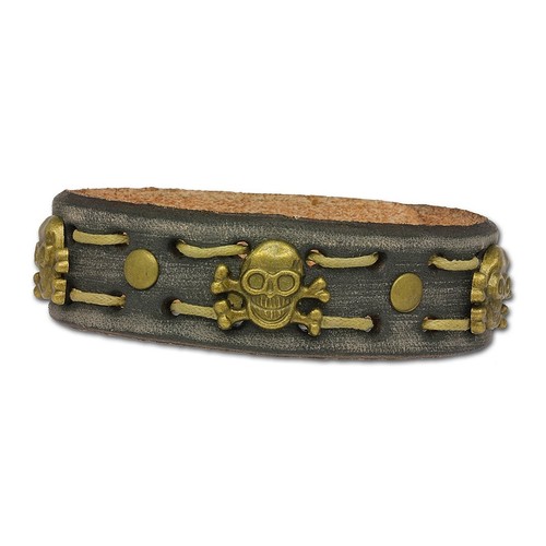 Silberdream lederarmband grau - silberdream,