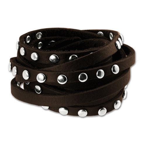 Silberdream lederarmband brown - silberdream,