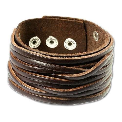 Herren armband leder - herren,