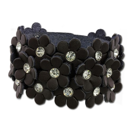 Silberdream lederarmband braun - lederarmband,