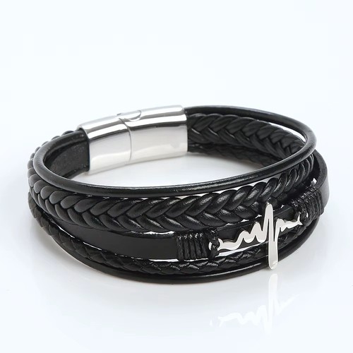 Herren armband schwarz - armband,