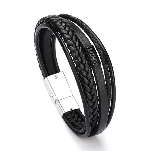 Herren leder armband schmuck - leder,